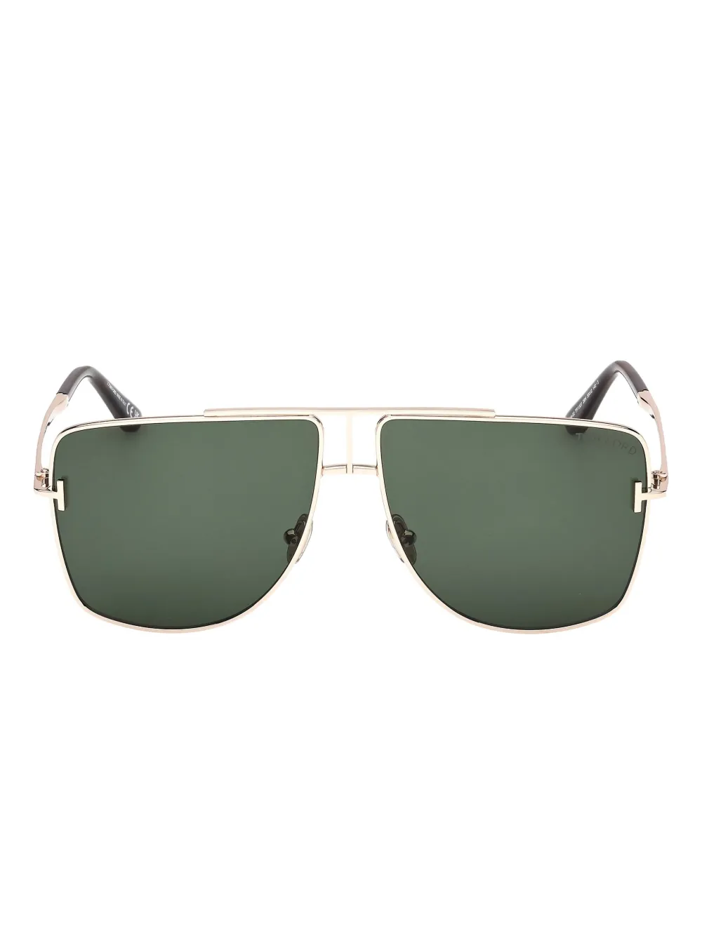 Tom Ford Geometric-frame Sunglasses In Gold