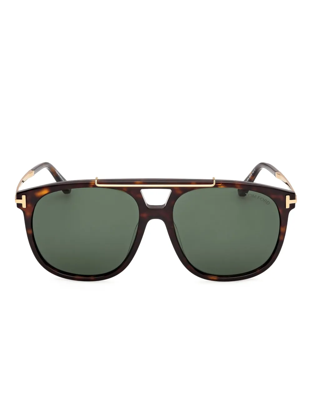 TOM FORD Eyewear navigator-frame sunglasses | Brown | Image 1