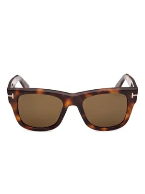 TOM FORD Eyewear トータスシェル サングラス | ブラウン | FARFETCH JP