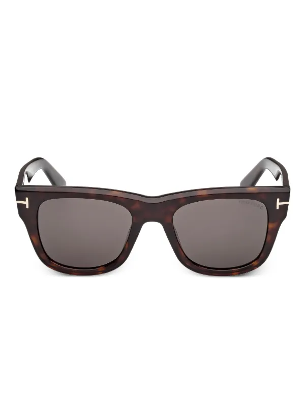 TOM FORD トータスシェルサングラス TOM FORD Eyewear Finn-02 トータスシェル サングラス | ブラウン