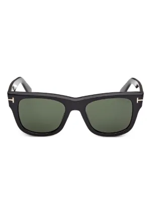 TOM FORD Eyewear スクエアフレーム サングラス | ブラック | FARFETCH JP
