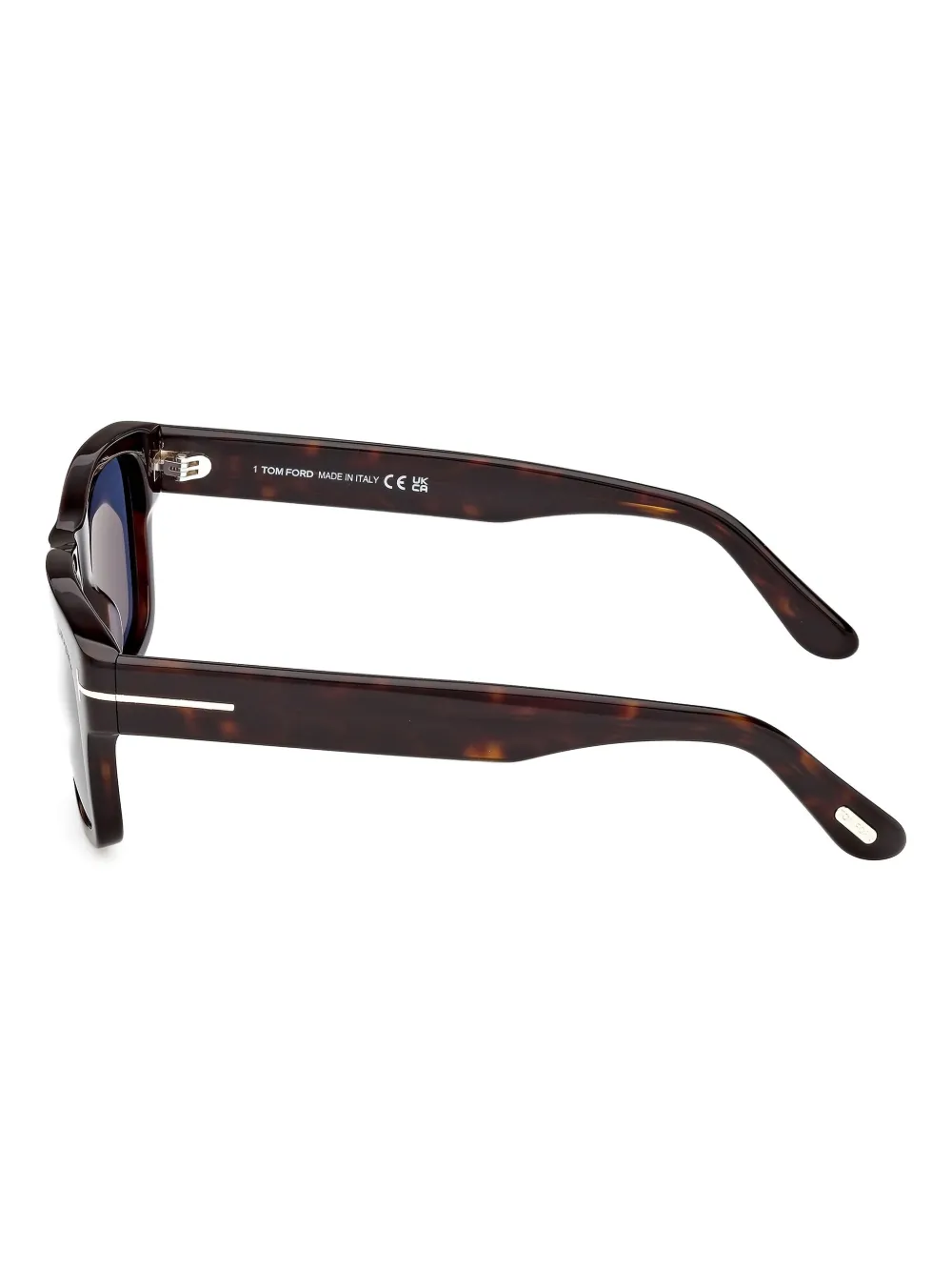 TOM FORD Eyewear Zonnebril met vierkant montuur Bruin