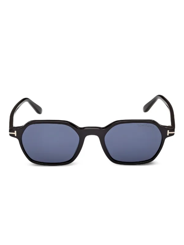 Tom Ford Black Geometric Sunglasses GEOMETRIC ICON SUNGLASSES | TOM FORD Fashion main image 2