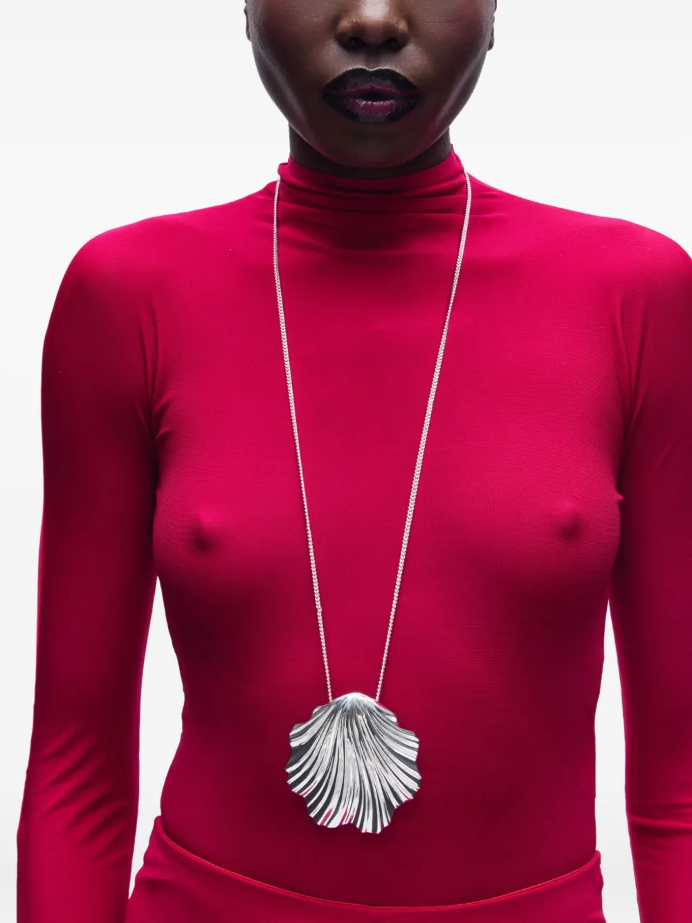 Julietta Coquille Necklace In Metallic
