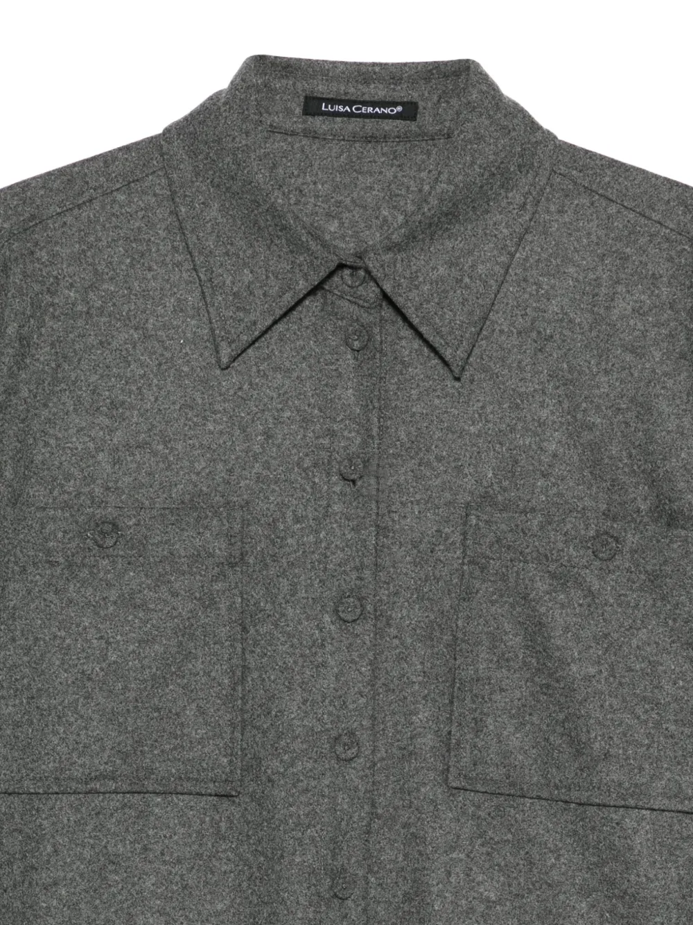  Luisa Cerano Pocketed Jacket - Grey 