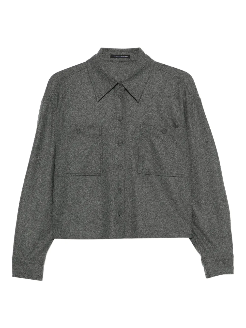 Luisa Cerano pocketed jacket | Grey | Image 1