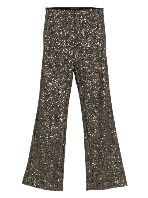 Luisa Cerano sequinned flared trousers