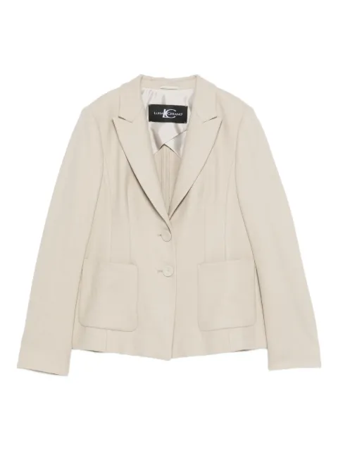 Luisa Cerano blazer con bolsillos y solapas de pico