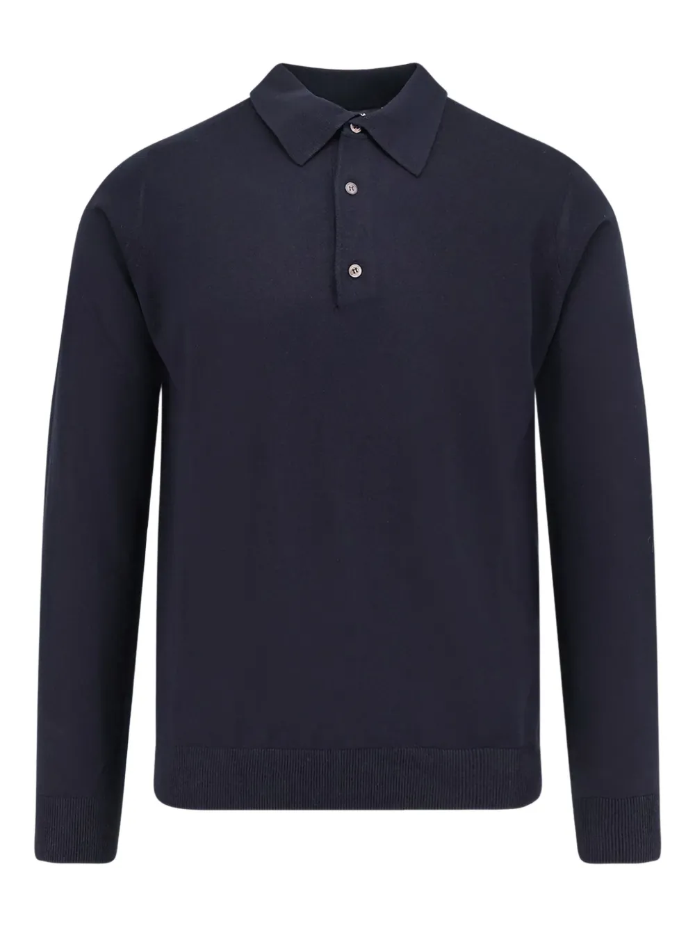 Alpha Industries playera tipo polo con botones | azul | Image 1