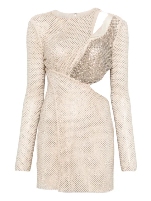 Self-Portrait cut-out mini dress