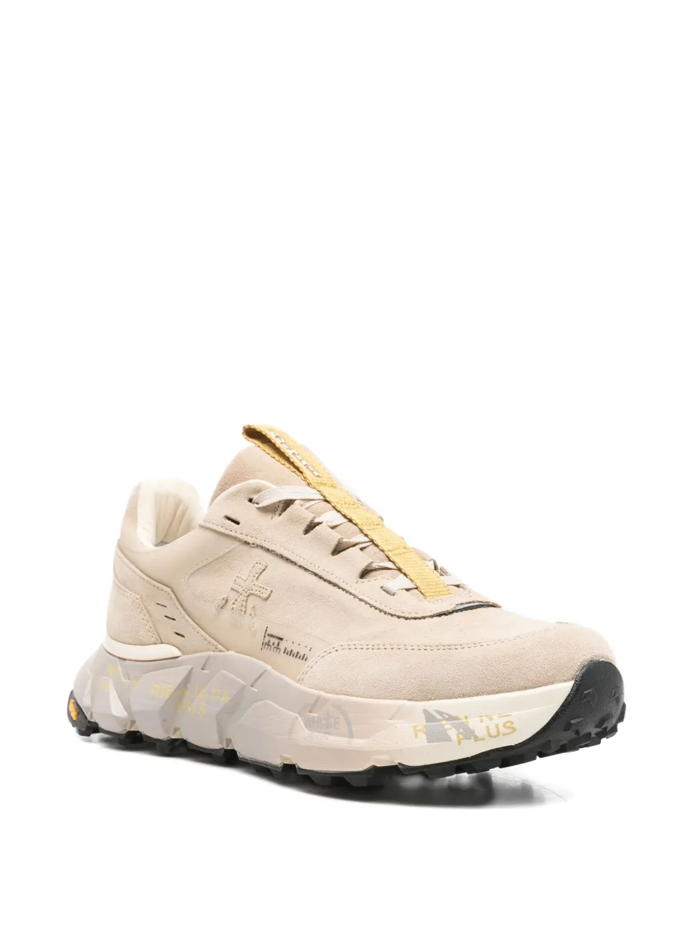 Premiata Devin Panelled Sneakers In Neutral