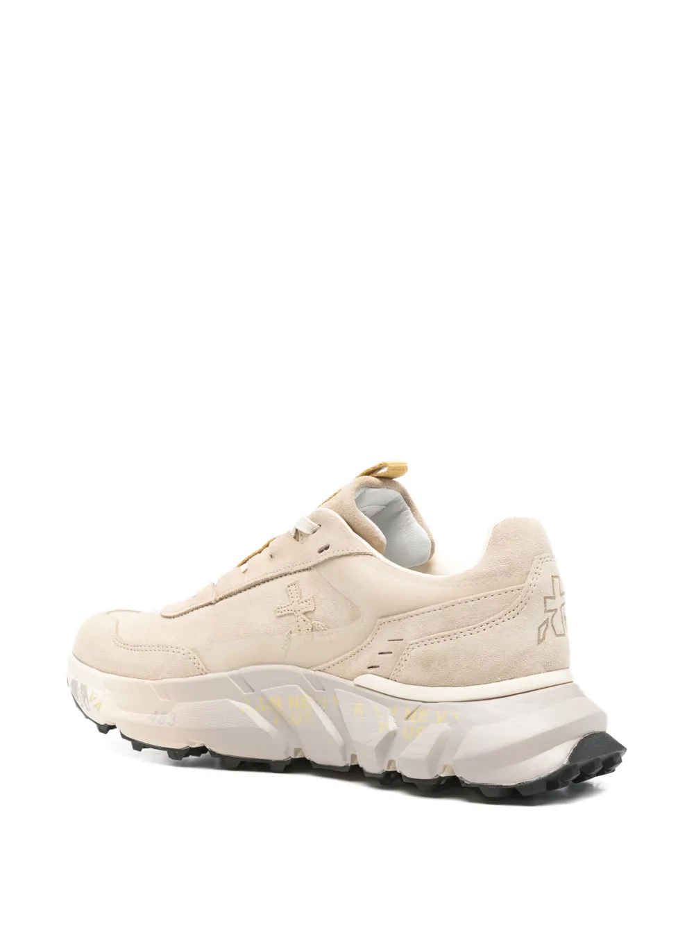 Premiata Devin Panelled Sneakers In Neutral
