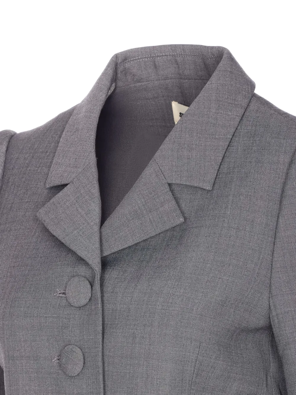  Shushu/tong Lapel Button Jacket - Grey 