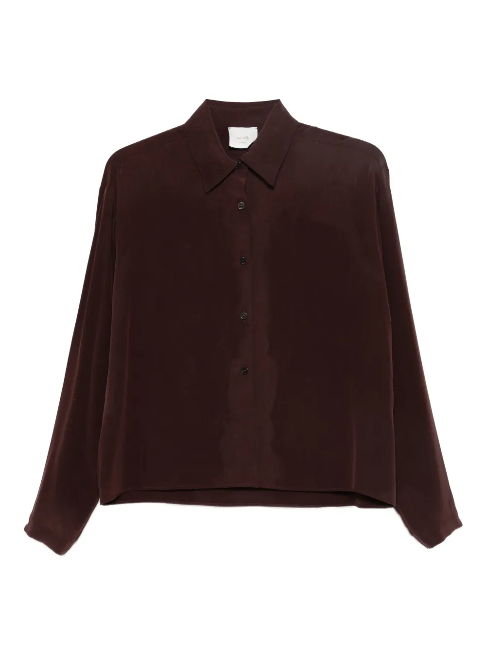 Alysi camisa con cuello de pico | rojo | Image 1