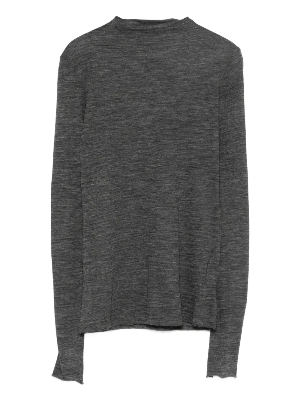 Alysi mock-neck sweater | Grey | Image 1