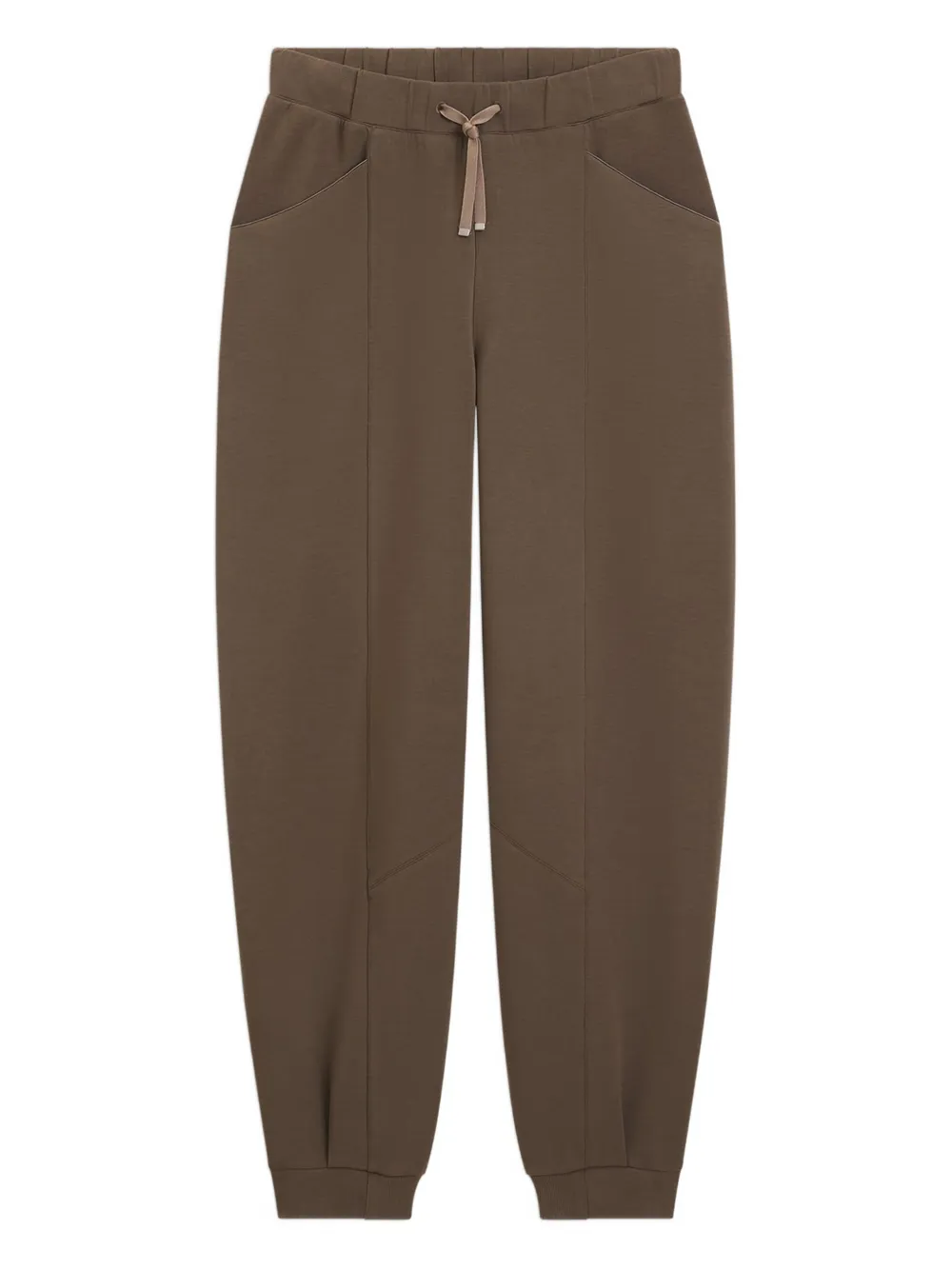 BOSS drawstring panelled trousers | Brown | Image 1