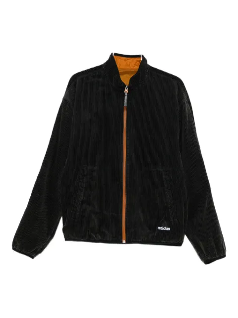 adidas corduroy zip-up jacket