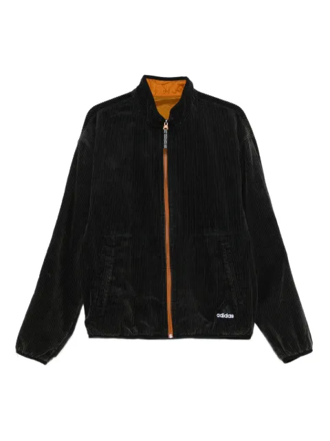adidas corduroy zip-up jacket