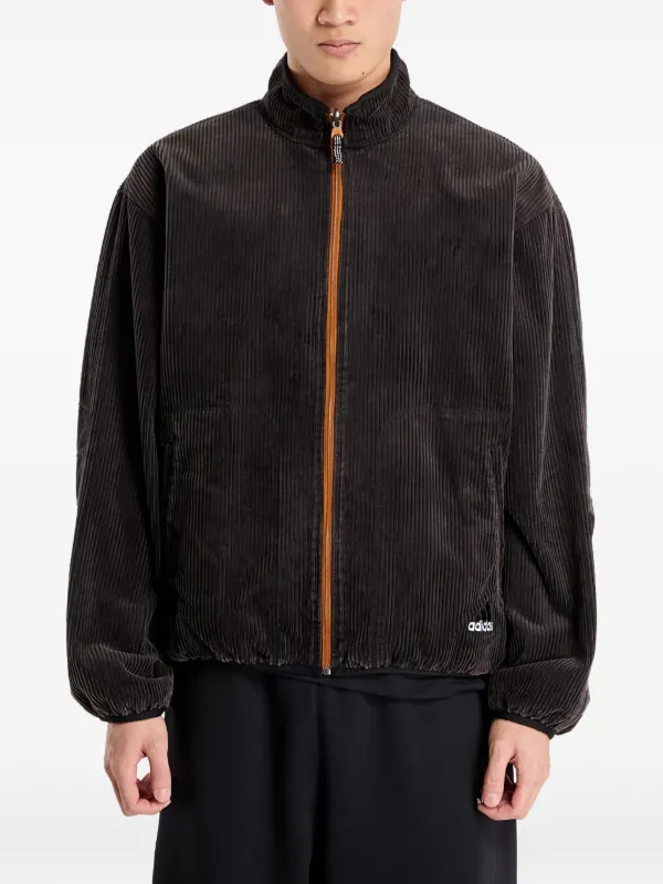 adidas コーデュロイ ジャケット Adidas コーデュロイ ジップジャケット | ブラック | FARFETCH JP