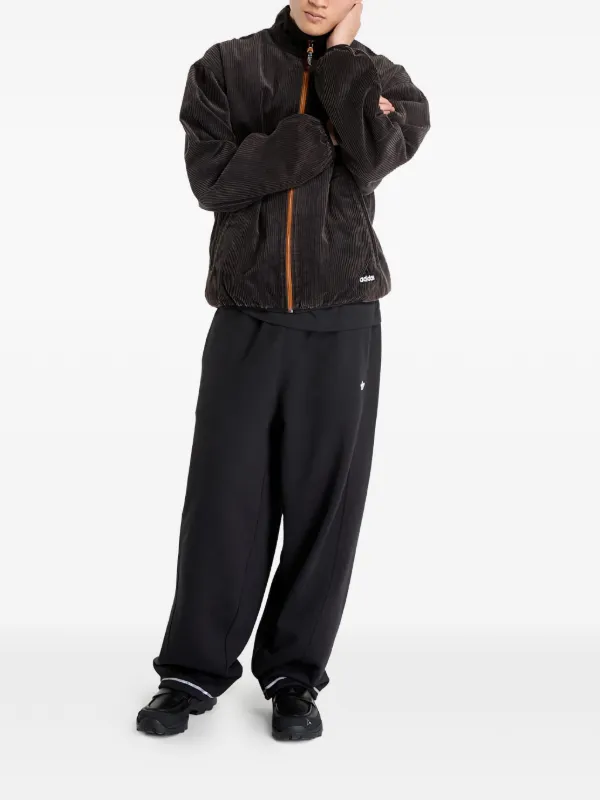 Adidas コーデュロイ ジップジャケット | ブラック | FARFETCH JP