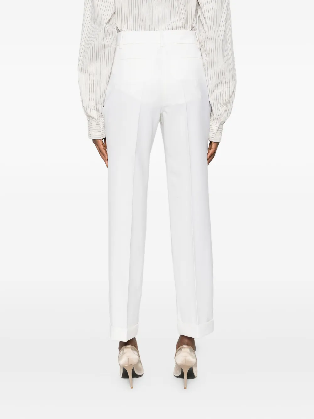 P.a.r.o.s.h Liliuxy Trousers In White
