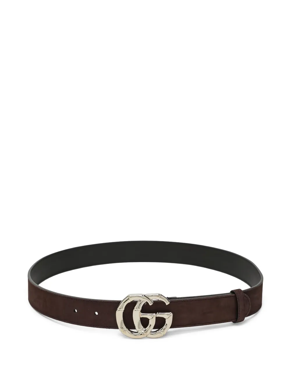 Gucci Gg Marmont Leather Belt In Brown
