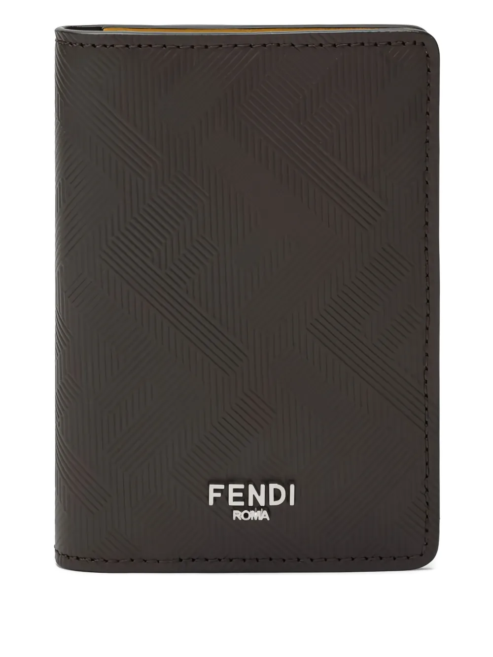 FENDI tarjetero con logo estampado | marrón | Image 1