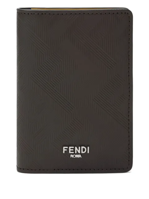 FENDI tarjetero con logo estampado