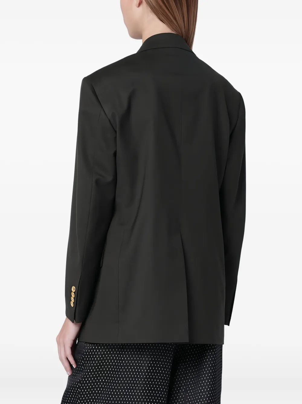 Tagliatore Blazer met dubbele rij knopen Zwart