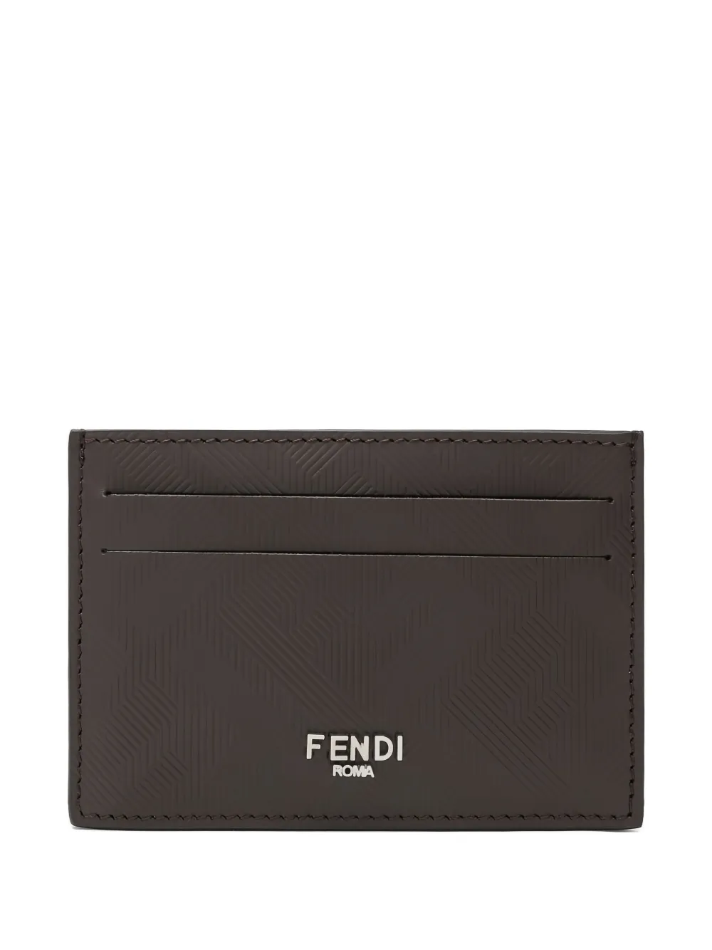 FENDI Shadow Slim cardholder | Brown | Image 1