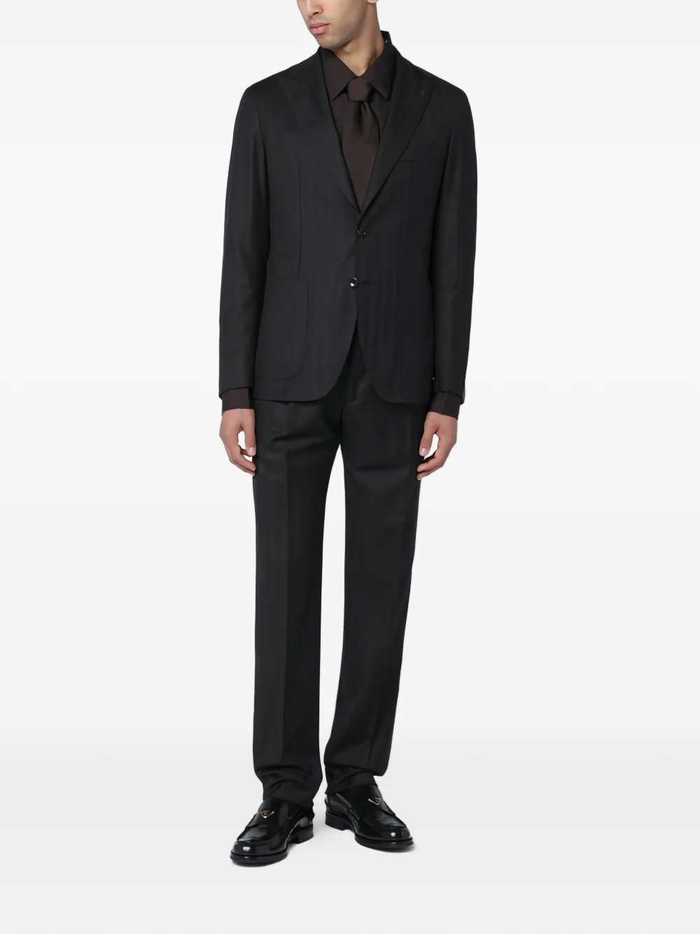 Tagliatore Montecarlo single-breasted suit - Marrone