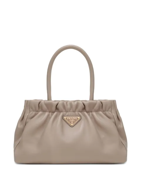 Prada leather tote bag