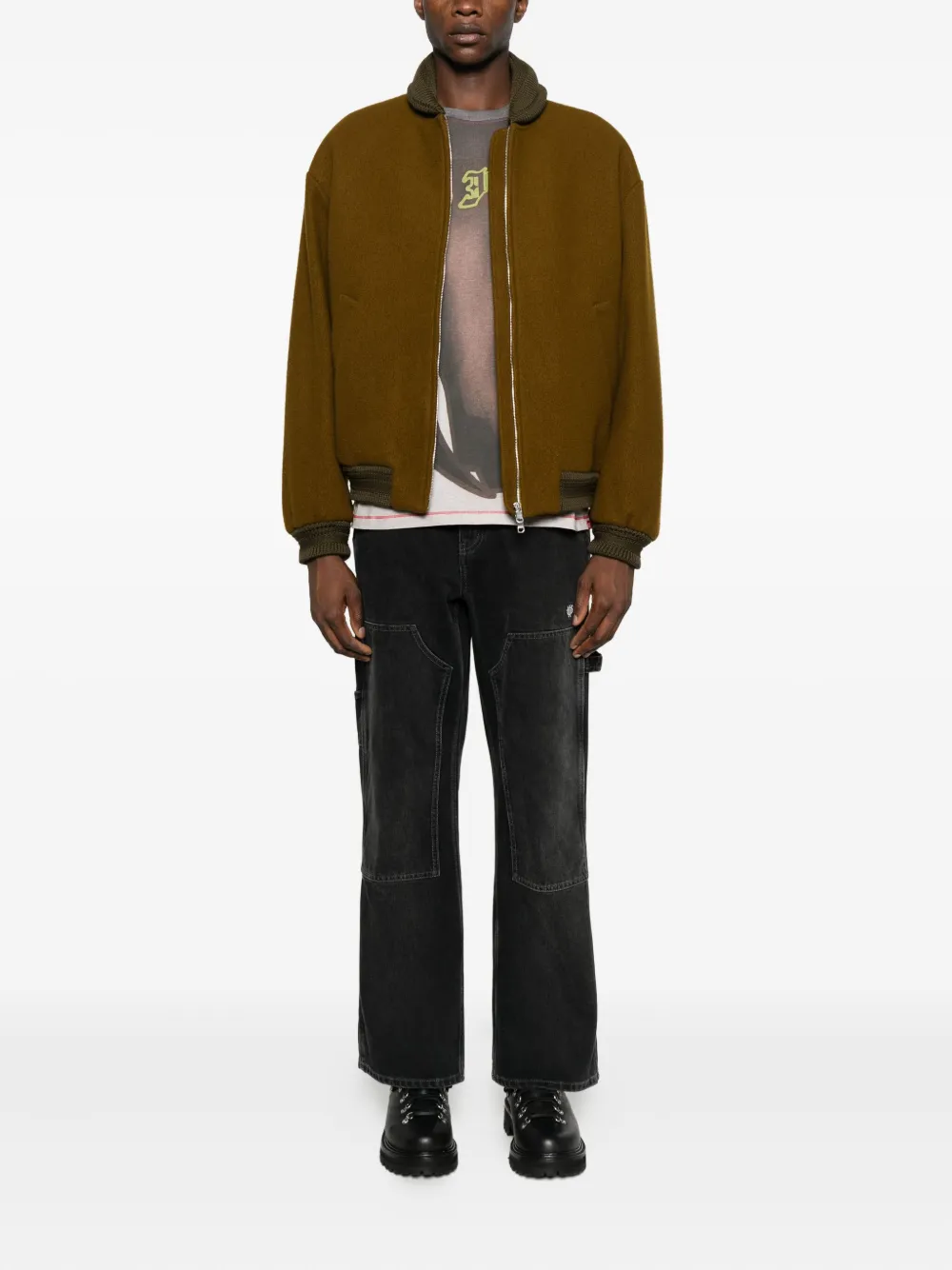 Off-White vaqueros a paneles | Jeans bootcut | Image 2