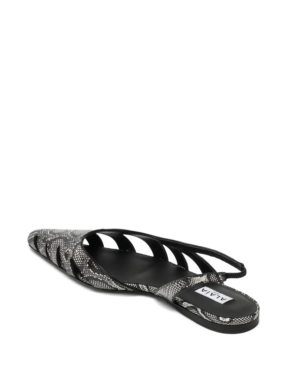 Bassa Cut-Out Slingback Ballet Flats