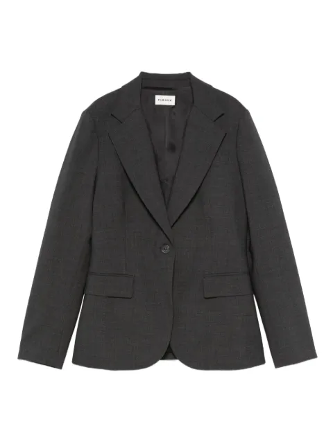 P.A.R.O.S.H. mélange-effect blazer
