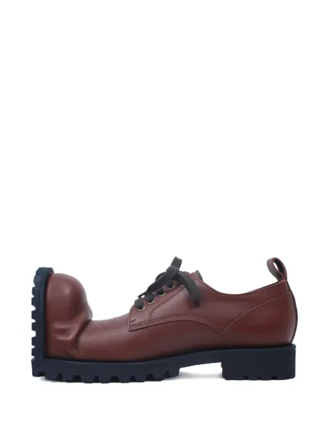 Comme des Garçons Homme Plus zapatos derby de piel
