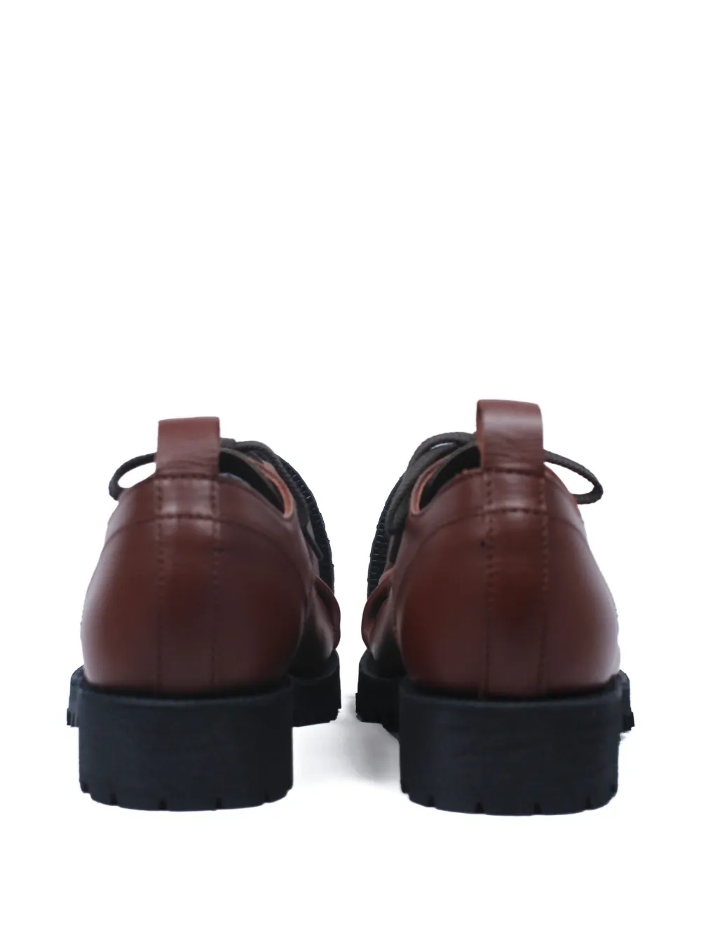 Comme des Garçons Homme Plus Leren derby schoenen Bruin