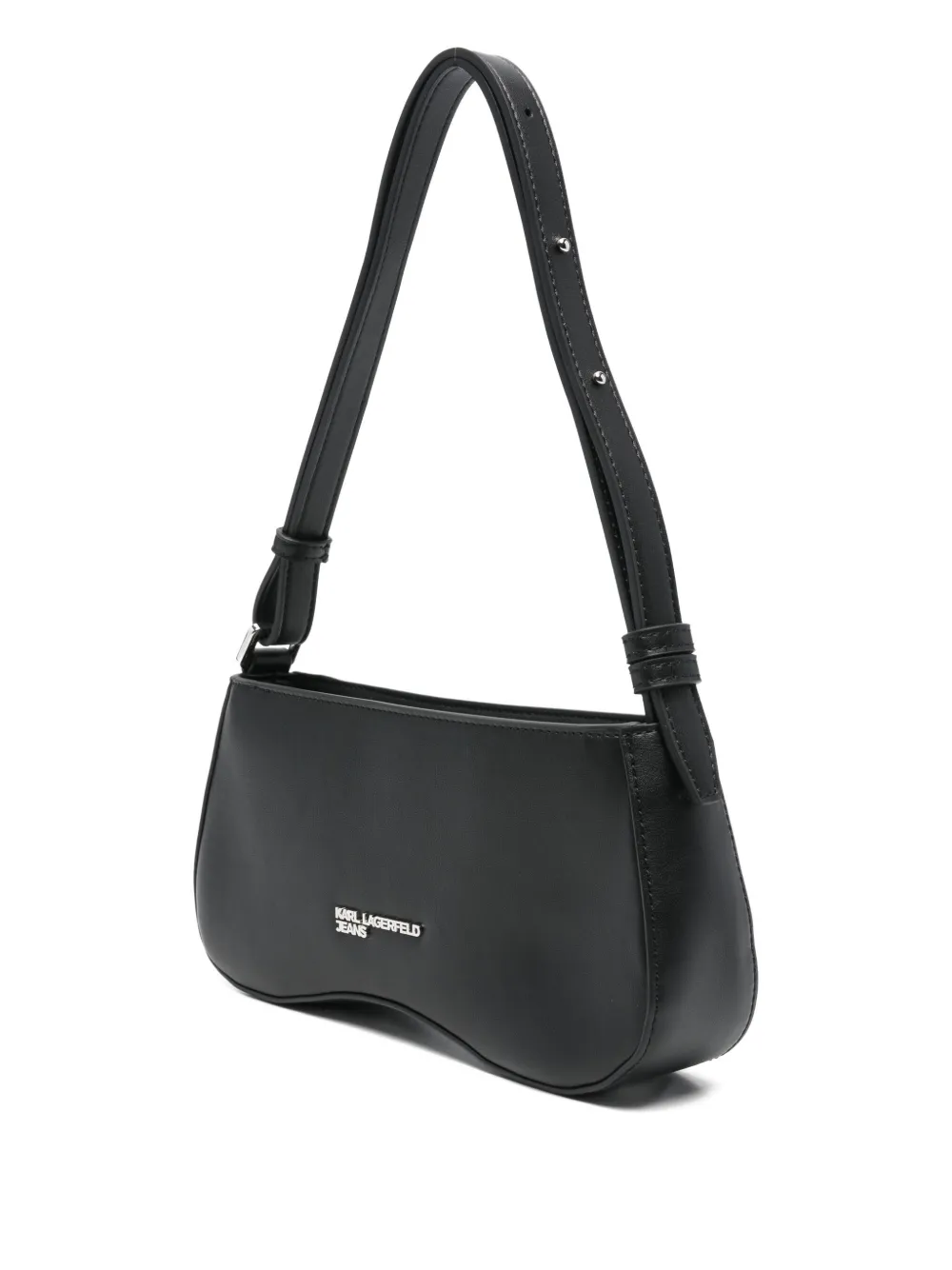 Karl Lagerfeld Jeans Schoudertas met studs Zwart