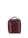 CHANEL Pre-Owned 1991-1994 CC Caviar vanity bag - Red