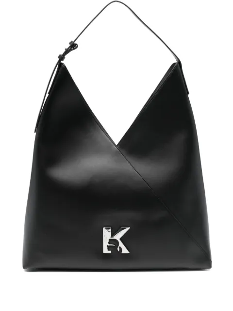 Karl Lagerfeld Jeans logo-appliqué shoulder bag
