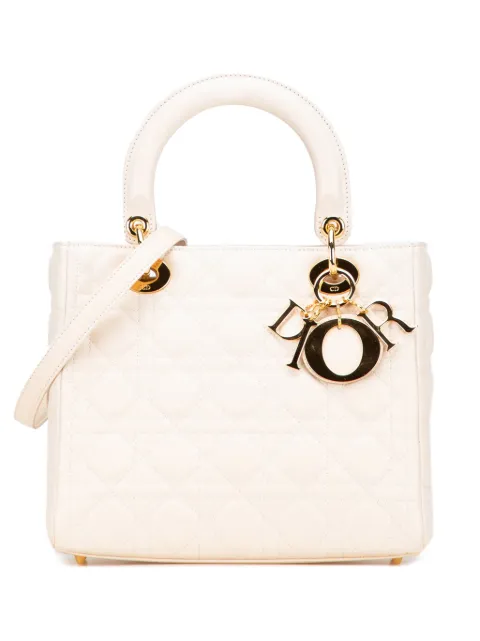Christian Dior Pre-Owned 2007 Medium Lambskin Cannage Lady Dior satchel