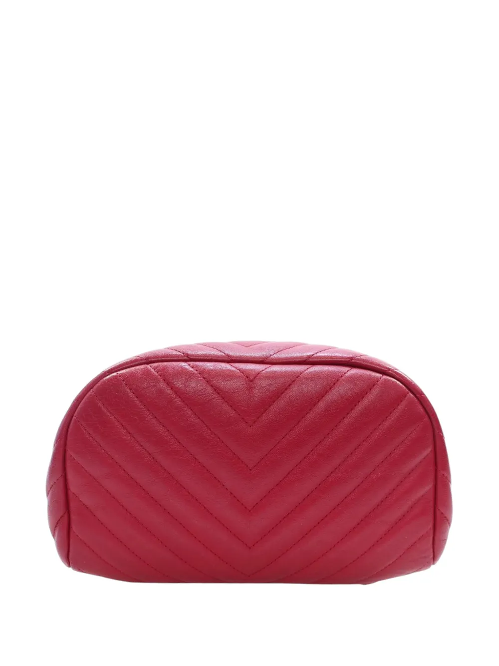 Pre-owned Chanel 2016-2017 Small Chevron Calfskin Urban Spirit Backpack