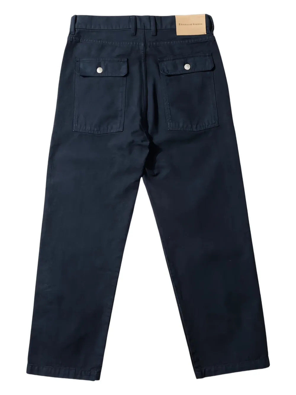 Dean Edmonds Edmmomd broek met patchdetail - Blauw