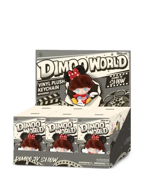 Pop Mart caja ciega con llavero de peluche de Dimo World de Pop Mart x Disney