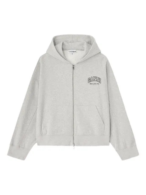 GANNI zip hoodie