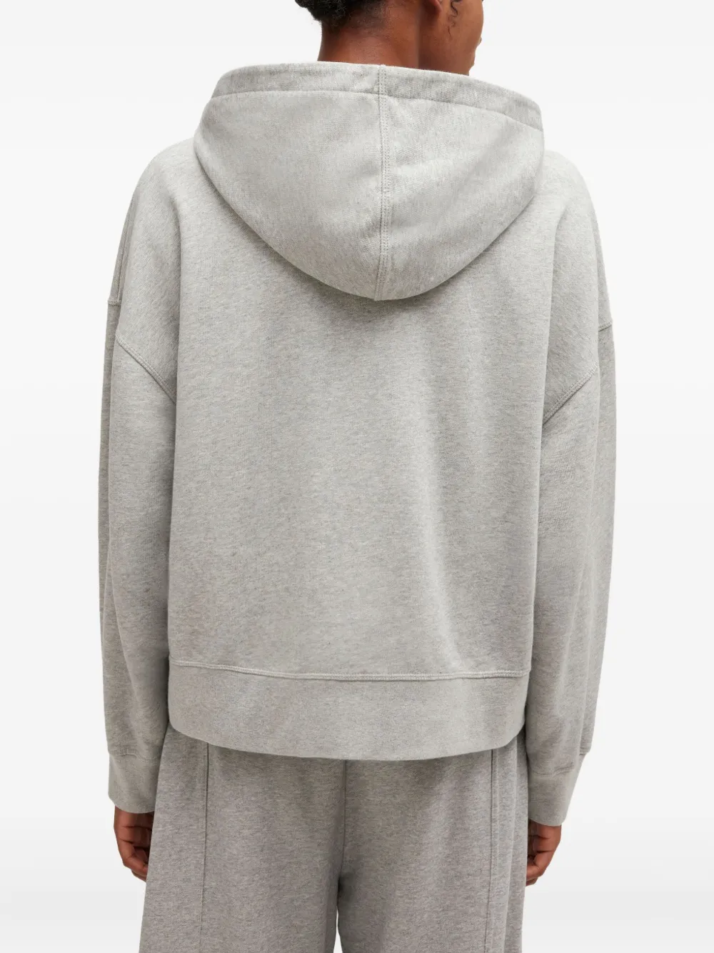 GANNI Hoodie met rits Grijs