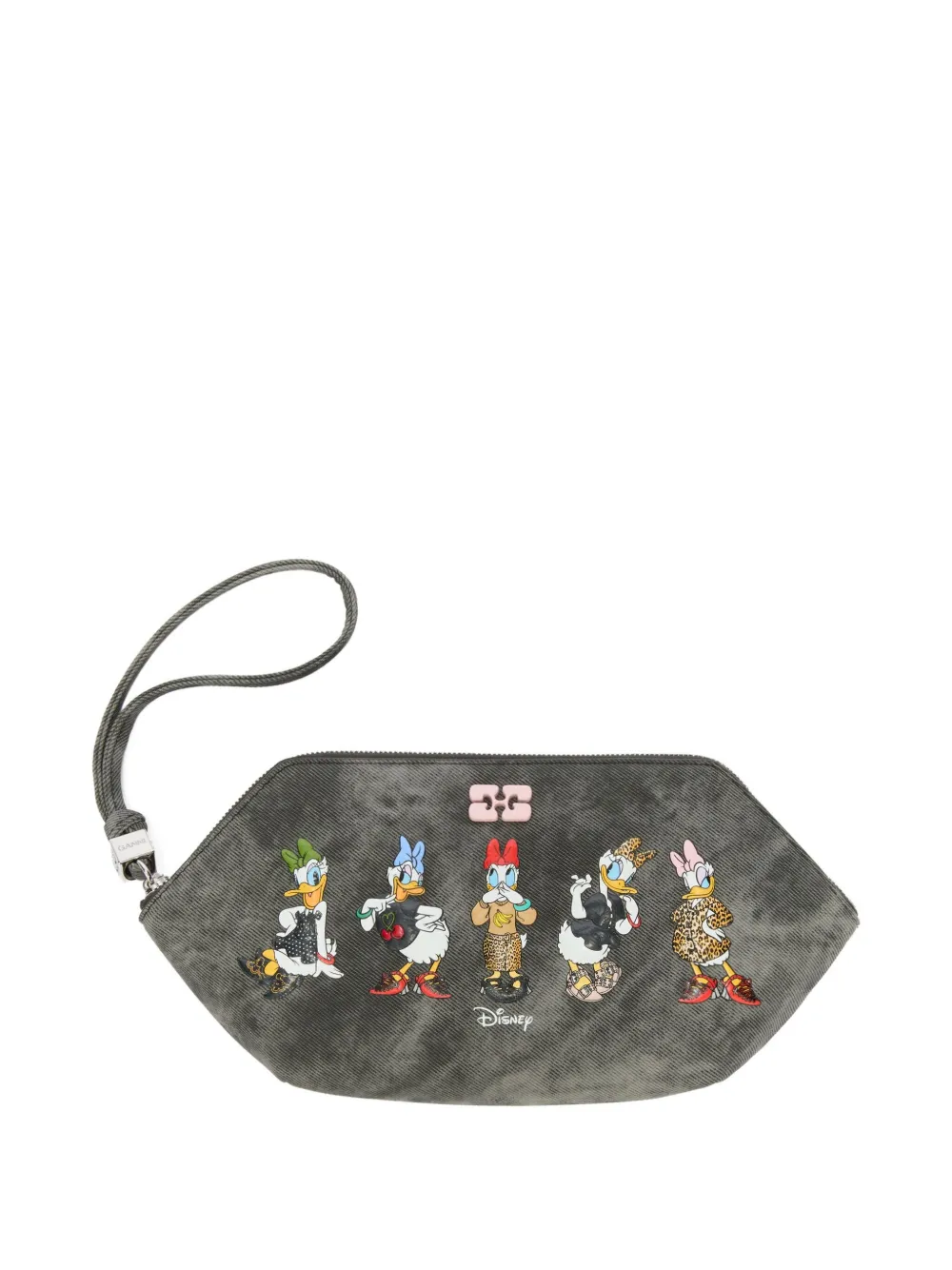 GANNI x Disney Trousse make up con stampa - Grigio