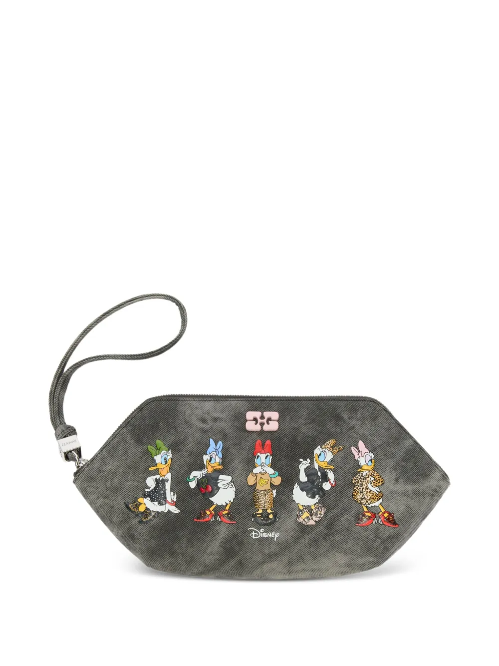 GANNI x Disney Trousse make up con stampa - Grigio