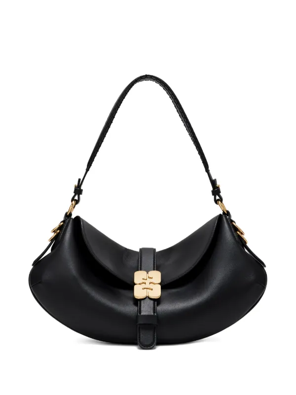 Ganni Black B-kat Bag