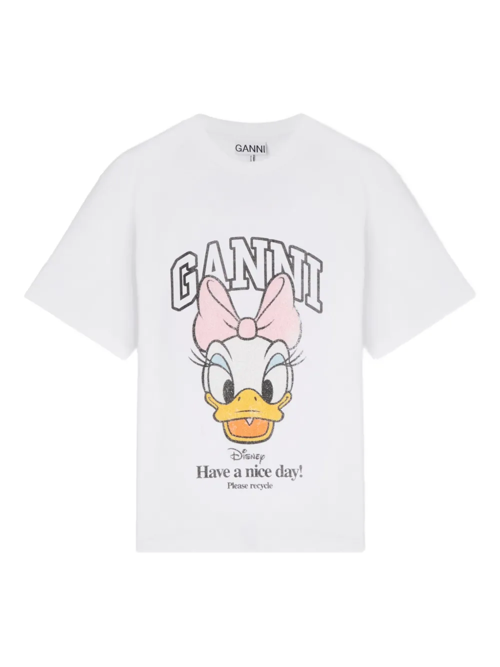 GANNI x Disney T-shirt con stampa - Bianco